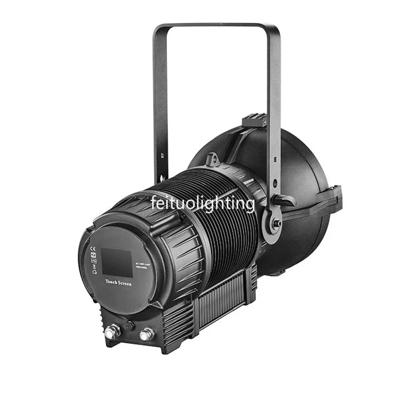 4 шт. студийный светильник IP65 Led Fresnel Точечный с автоматическим зумом 300 Вт WW / CW RGBAL
