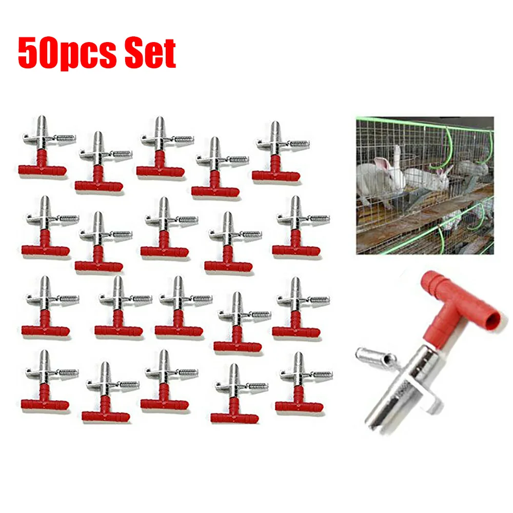 50 шт. кормушка для воды Rabbit Rodent Ferret Mouse инструмент подачи воды|Принадлежности