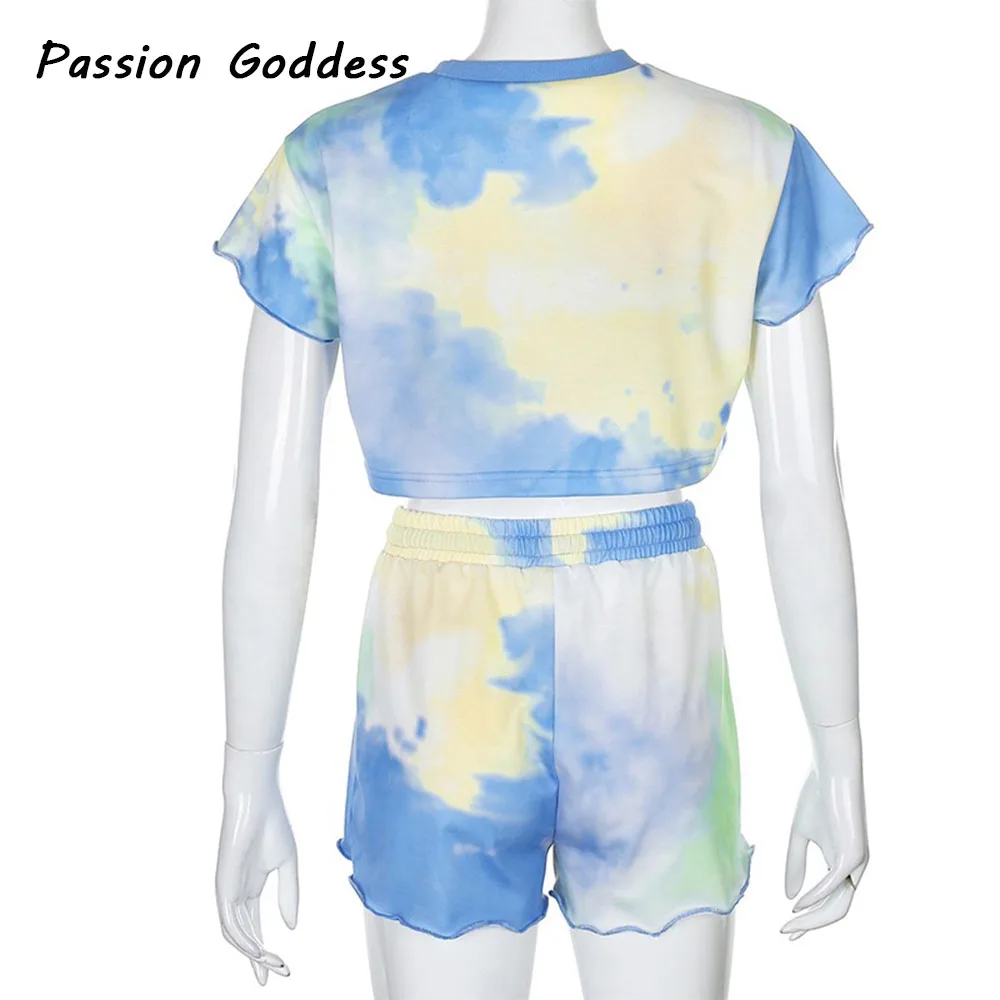 Милый Повседневный Женский комплект из 2 предметов домашняя одежда свободные