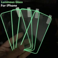 screen protector for xiaomi redmi mi k20 k30 k40 x10 protective film note 7 8 9 pro 10 8t 8a glowing luminous tempered glass