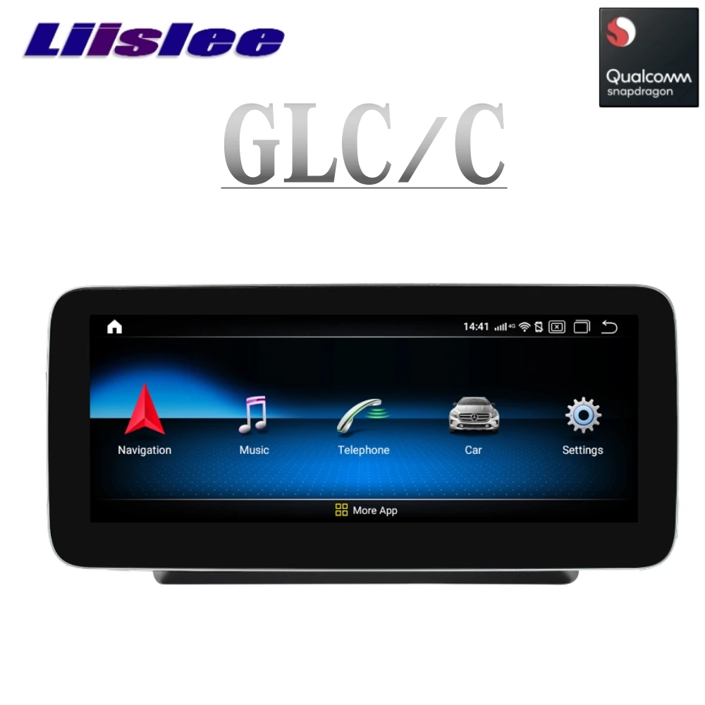 Автомобильный мультимедийный плеер NAVI беспроводной CarPlay для Mercedes Benz C GLC W205 2014 2015
