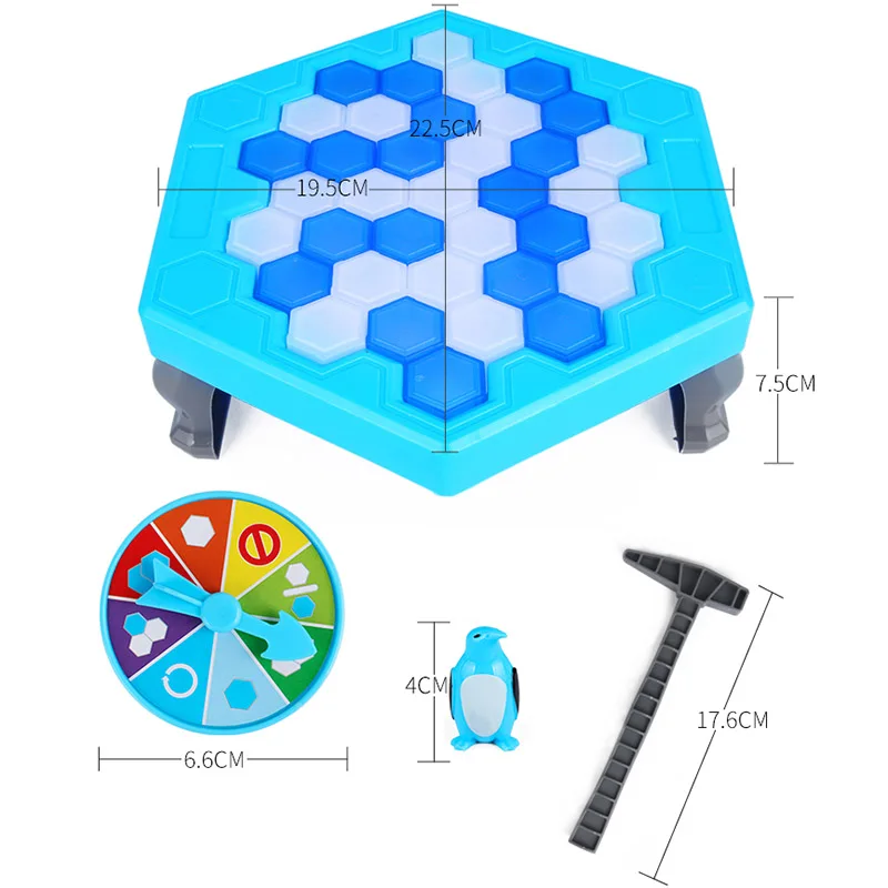 

2021 Newest Penguin Fall Off Lose This Game Great Family Funny Desktop Game Kid Toy Save The Penguin Penguin Ice Breaking