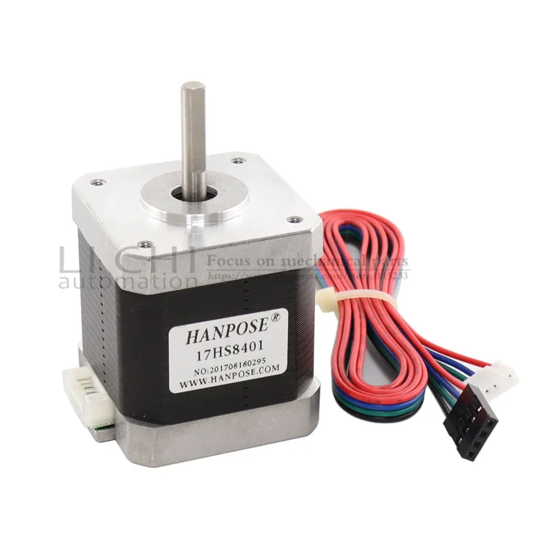 Шаговый двигатель Nema17 42bygh 4 lead 17HS8401 D 42x48 мм с высоким крутящим моментом 1 8 А 52 Н см