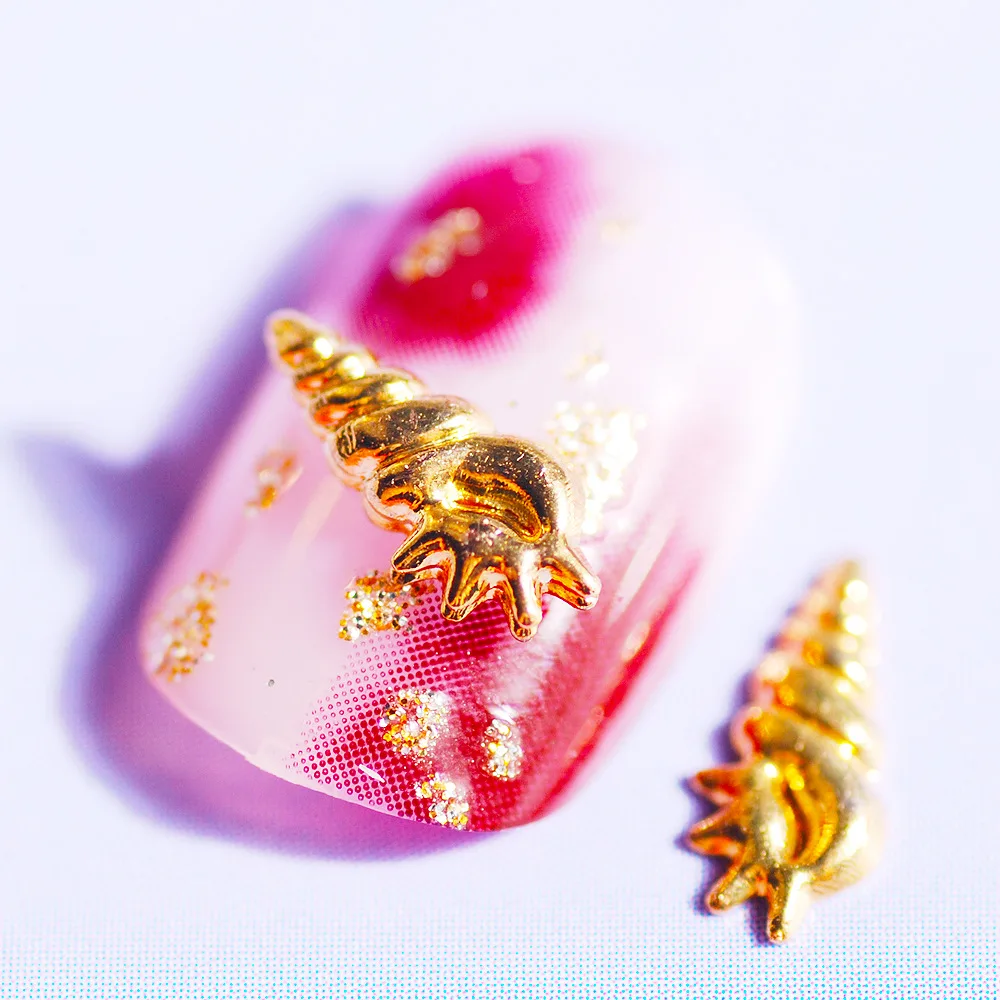 

Блестки для ногтей, из сплава, раковина, морская водоросль, 10000 шт.