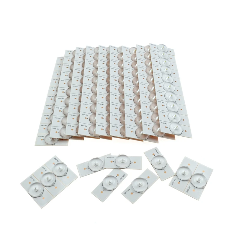 

100PCS 6V SMD Lamp Beads for 32-65 Inch LED TV Repair