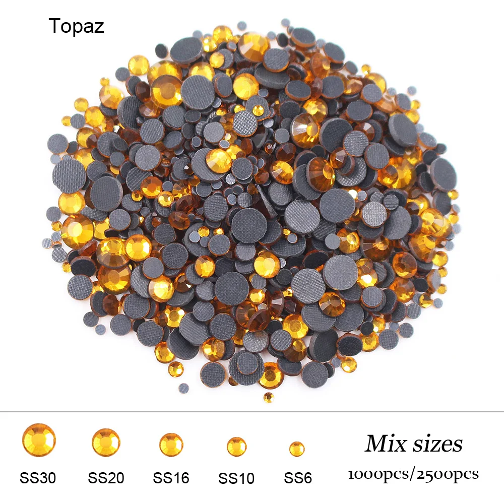 2500 шт. стразы с блестящими стразами разные размеры|iron on rhinestone|hotfix rhinestonescrystal strass |
