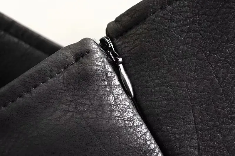 

Black Leather Adjustable Strap Dress Mini Tunic A Line Sexy Dress Club Wear Lady Bow Belt Slim Femme Vestidos Elegant Streetwear