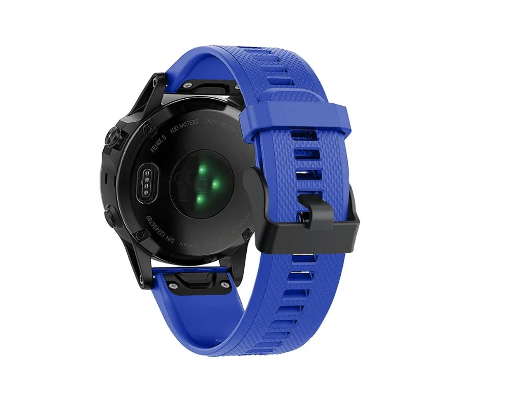 Ремешок силиконовый для Garmin Fenix 6X 6 6S Pro 5X 5 5S Plus 3 HR 20 22 мм|Смарт-аксессуары| |