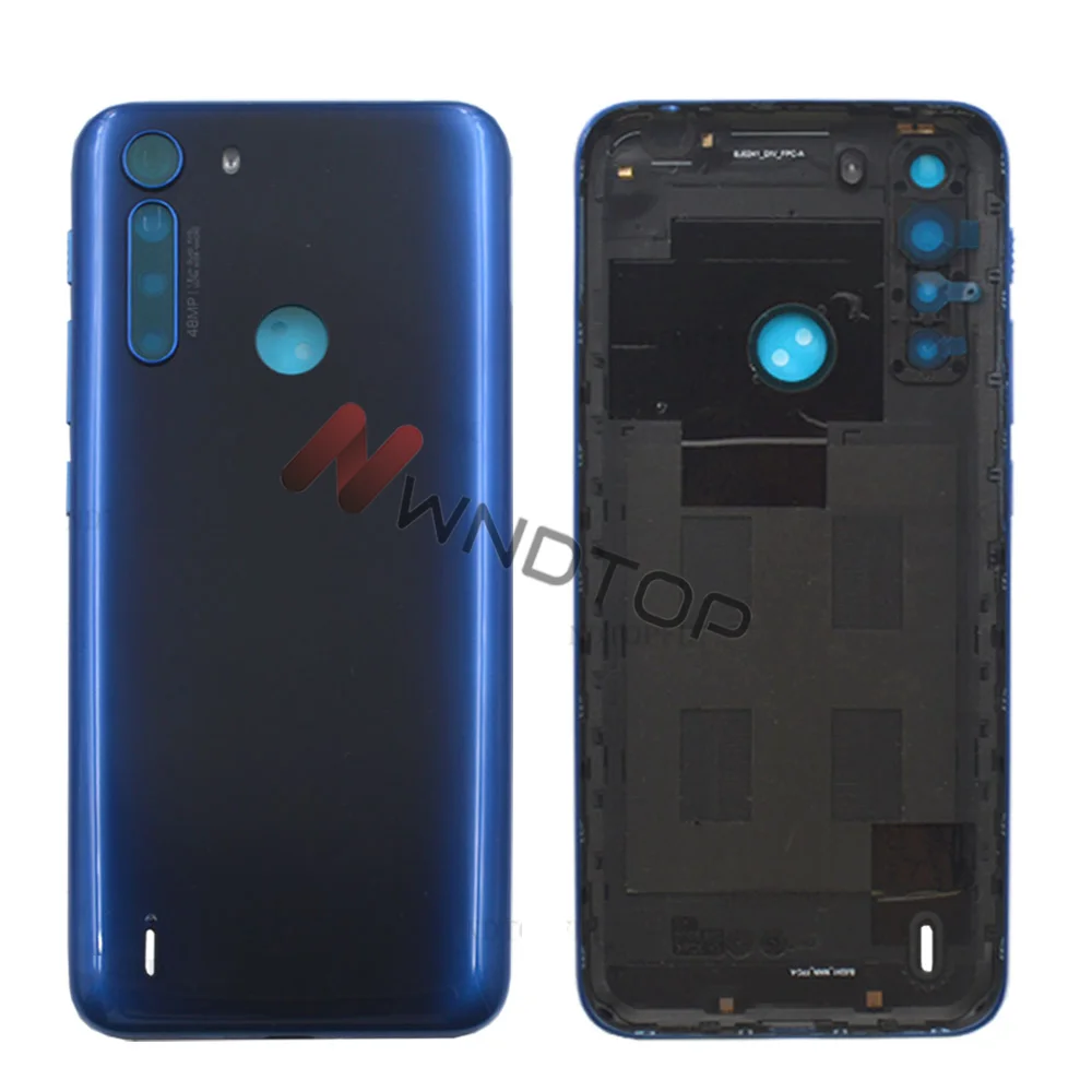 Высококачественная задняя крышка батарейного отсека 6 5 дюйма для Motorola Moto One Fusion