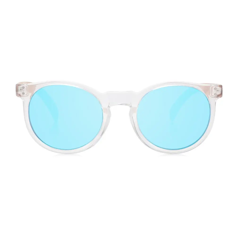 

Gukuu&Co Round lens Sunglasses with wood temple