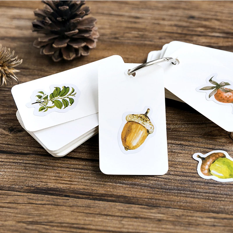 46 шт./кор. наклейки историю в лесу Справочник фото альбом для декоративных