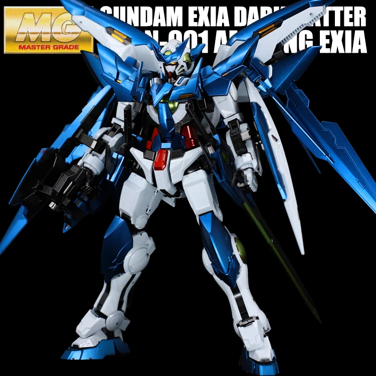 BANDAI MG 1/100 PPGN-001 Дамская удивительная Exia темная масса металлическая цветная модель