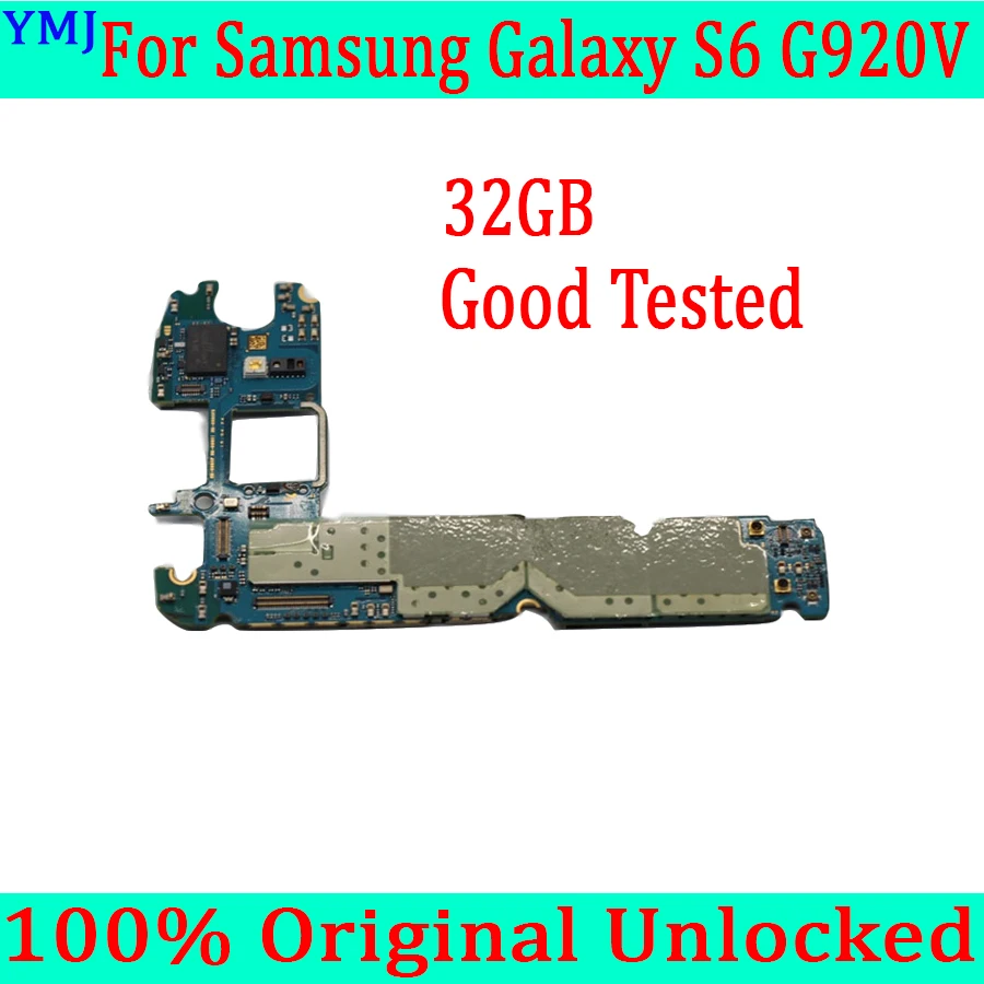 32 Гб для Samsung Galaxy S6 G920V материнская плата с полным чипом оригинальная