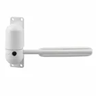 Прочный Автоматический пружинный Дверной доводчик из цинкового сплава, регулируемый поверхностный доводчик двери 8,8*2,5*3,5 см закрывает двери весом до 68 кг