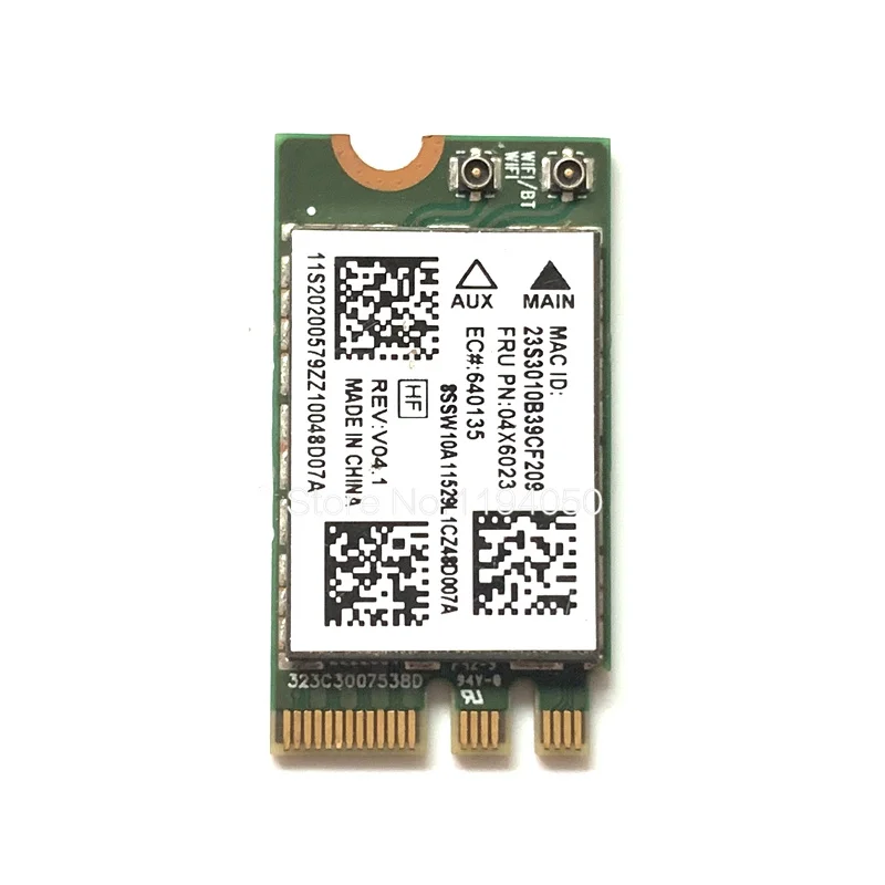 Atheros NFA345 1x1AC + BT4.0 PCIE M.2 WLAN карта Lenovo G70 70 80 B50 FRU 04X6023 20200579 двухдиапазонный 2