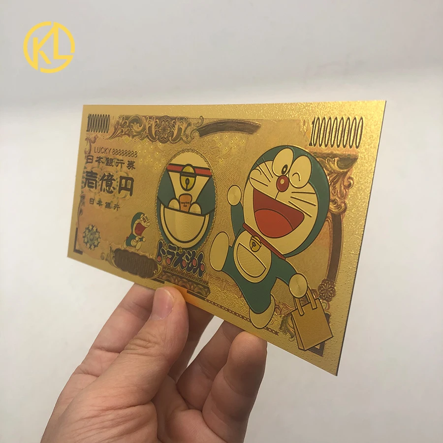 10 типов японских аниме мультяшных милых кошек с волшебным карманом золотые