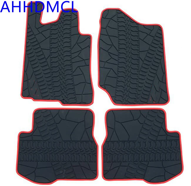 

Car Rubber Feet Pads Floor Mat Non-Slip Mats Feet Rugs For Suzuki Jimny 2007 2008 2009 2010 2011 2012 2013 ~Up Left Hand Drive