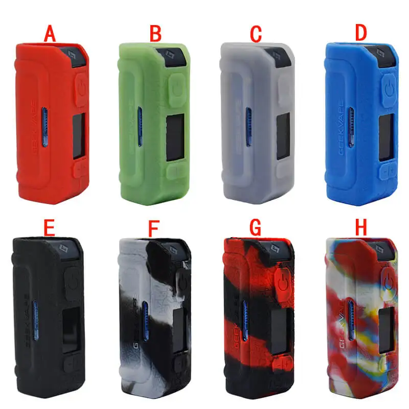 

High quality Protective Cover Shield Wrap Sleeve Silicone Case Skin for Geekvape M100 Aegis Mini 2