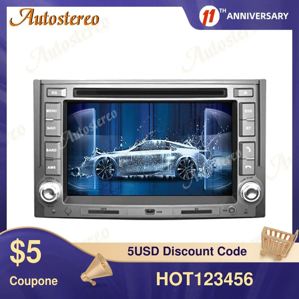 Android 10 0 4 Гб + 64 ГБ Автомобильный GPS навигатор для Hyundai H1 Grand Royale I800 2007 Авто Стерео