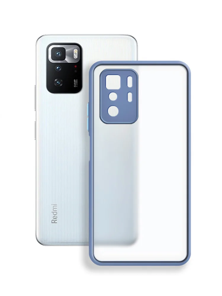 translucent matte coque shockproof phone case for mi poco x3 gt pocox3 x3gt 5g camera protection mixed frosted back covers funda free global shipping