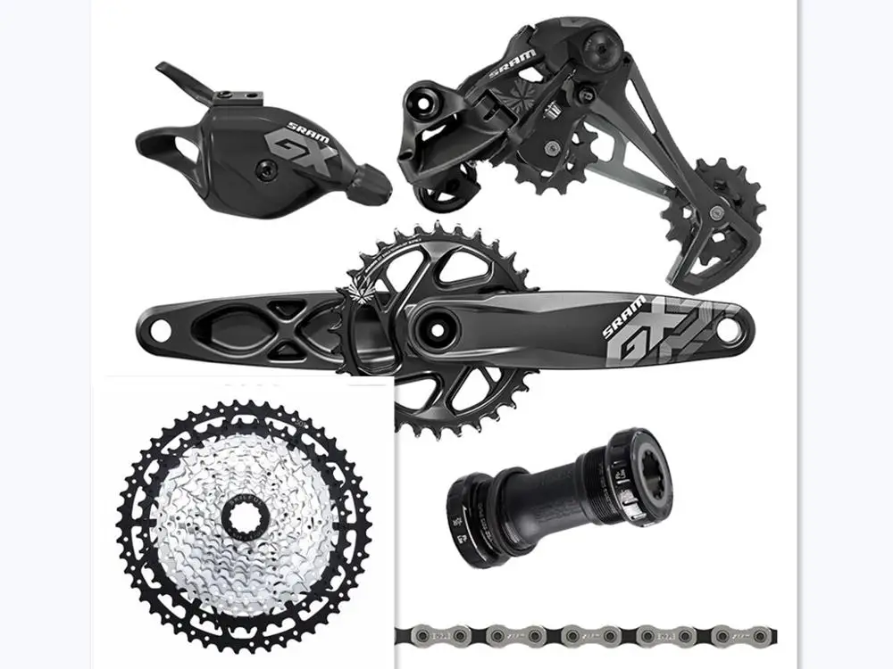 Sram GX eagle DUB groupset 12S MTB велосипедные групповые наборы boost BSA PF30 BB30 BB92 Красивая кассета