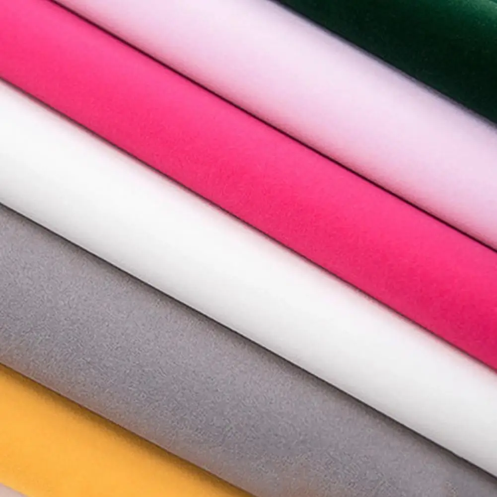 

[ Ready Stock ] 40 x 145cm Self-adhesive Velvet Flock Liner Jewelry Contact Paper Craft Fabric Sticker MultiColor