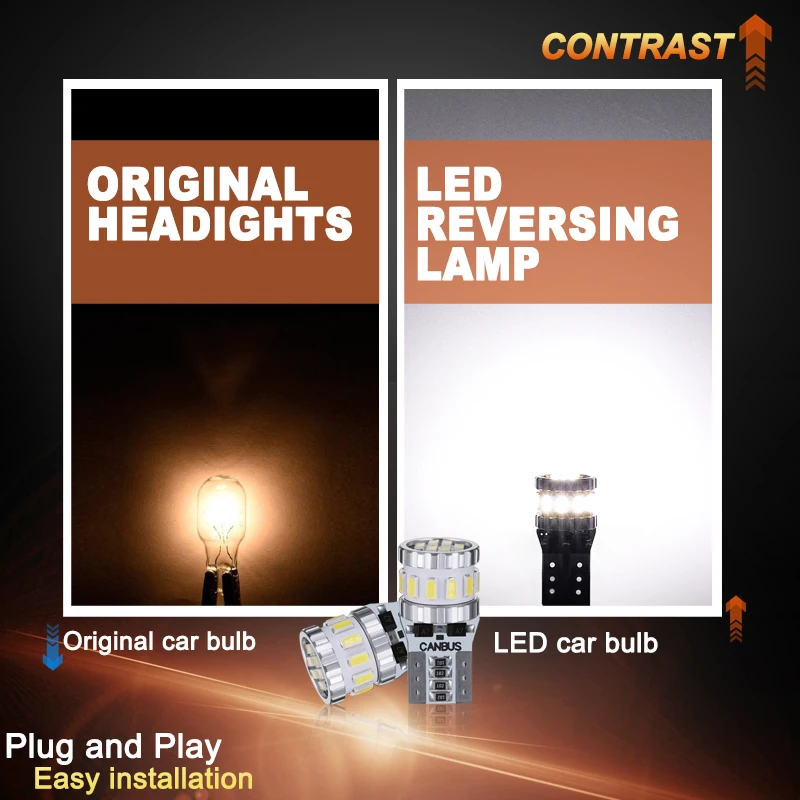 JIACHI 6 шт. высокой мощности без ошибок Canbus T10 светодиодные автомобильные лампы W5w 194