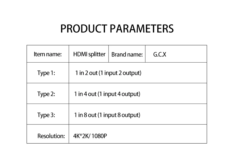 HDMI сплиттер HDCP 4K 1x2 1 в 2 out усилитель сигнала мощности 1080P 3D 1x4 аудио сплиттер HDMI конвертер 1x8 HDMI адаптер