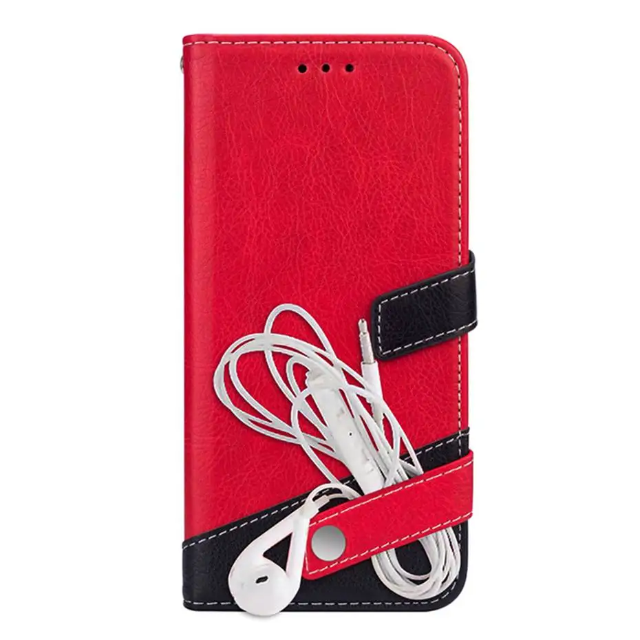 Чехол-книжка из искусственной кожи разных цветов для Samsung Galaxy S10 E S9 S8 S7 S6 Edge Plus A3 A5 J3