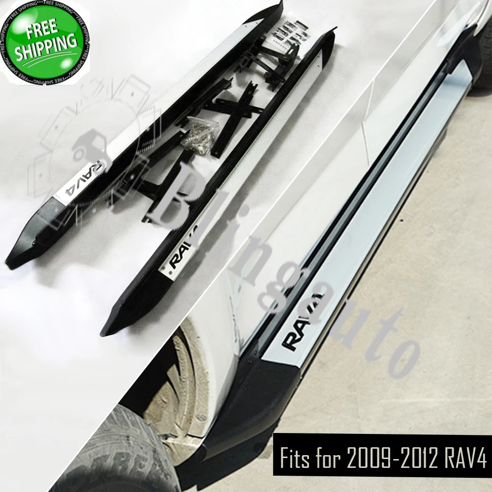 Подходят для T.oyota RAV4 2009 2010 2011 2012 2 шт. Левая Правая подножка боковые подножки nerf