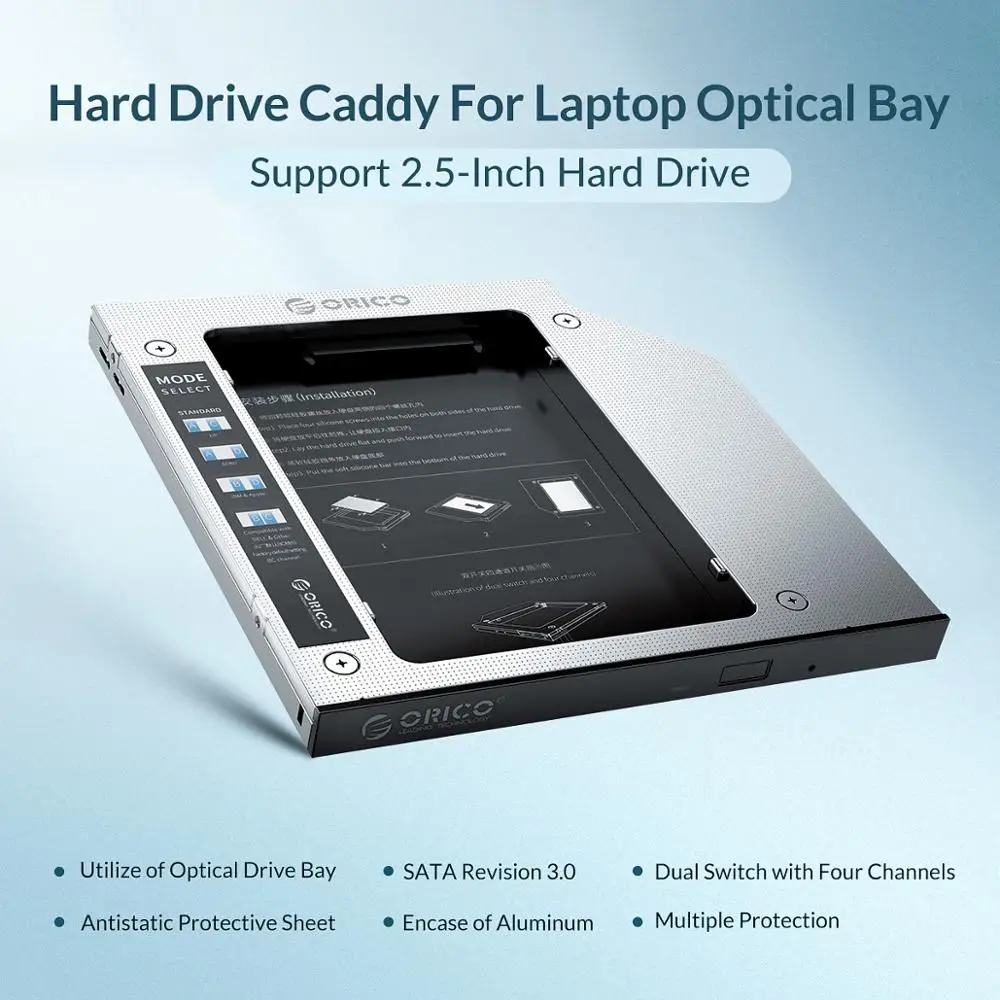 Корпус ORICO для жесткого диска 2 5 дюйма SATA3.0 с 6 Гбит/с|Корпус диска| |