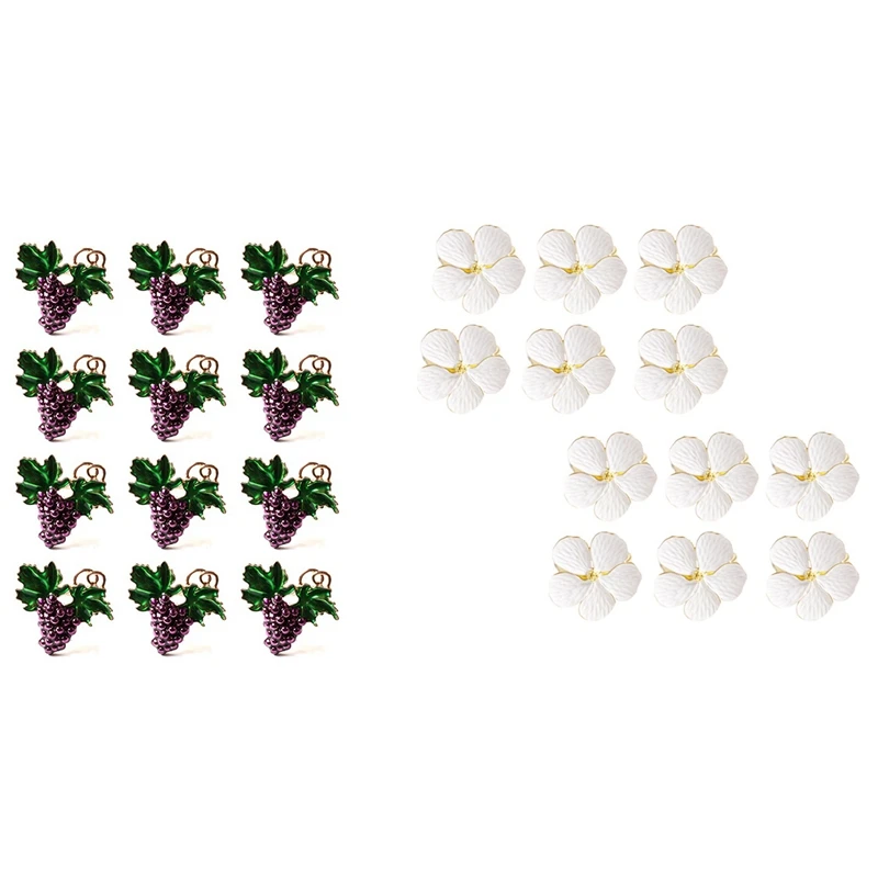 

24 шт для вечерние поставки Наряжаться Свадебная декор для обеденного стола кольца для салфеток, 12 шт. в упаковке, 12 шт. B