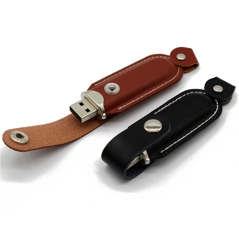 TEXT ME модный кожаный USB флеш-накопитель металлическая ручка Drive16GB 8GB 4GB карта памяти