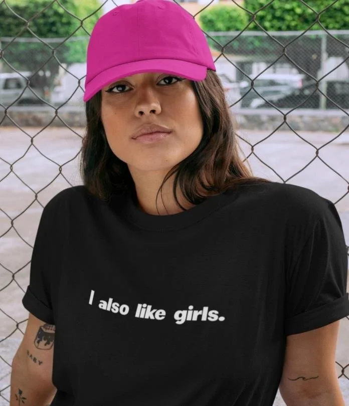 

Женская футболка с принтом «Я тоже люблю девушек», хлопковая Повседневная забавная футболка, подарок для леди, Yong Girl, топ, футболка R637