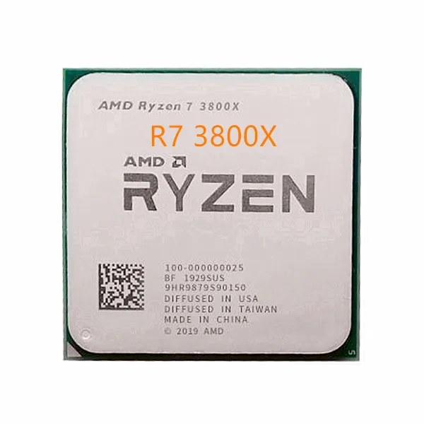 Процессор AMD Ryzen 7 3800X 3 9 ГГц 8 ядер 16 потоков нм L3 = 32 Мб разъем AM4 | Компьютеры и офис