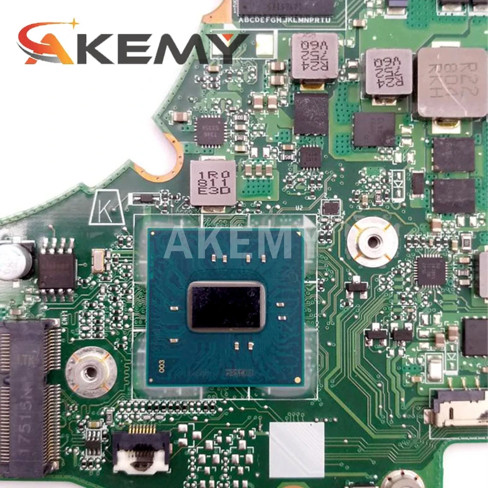 

Akemy DA0BKNMBAD0 GL703VM Laptop Motherboard For Asus GL703VM GL703VD GL703V Mainboard i7-7700HQ SR32Q N17E-G1-A1 GTX1060/6GB