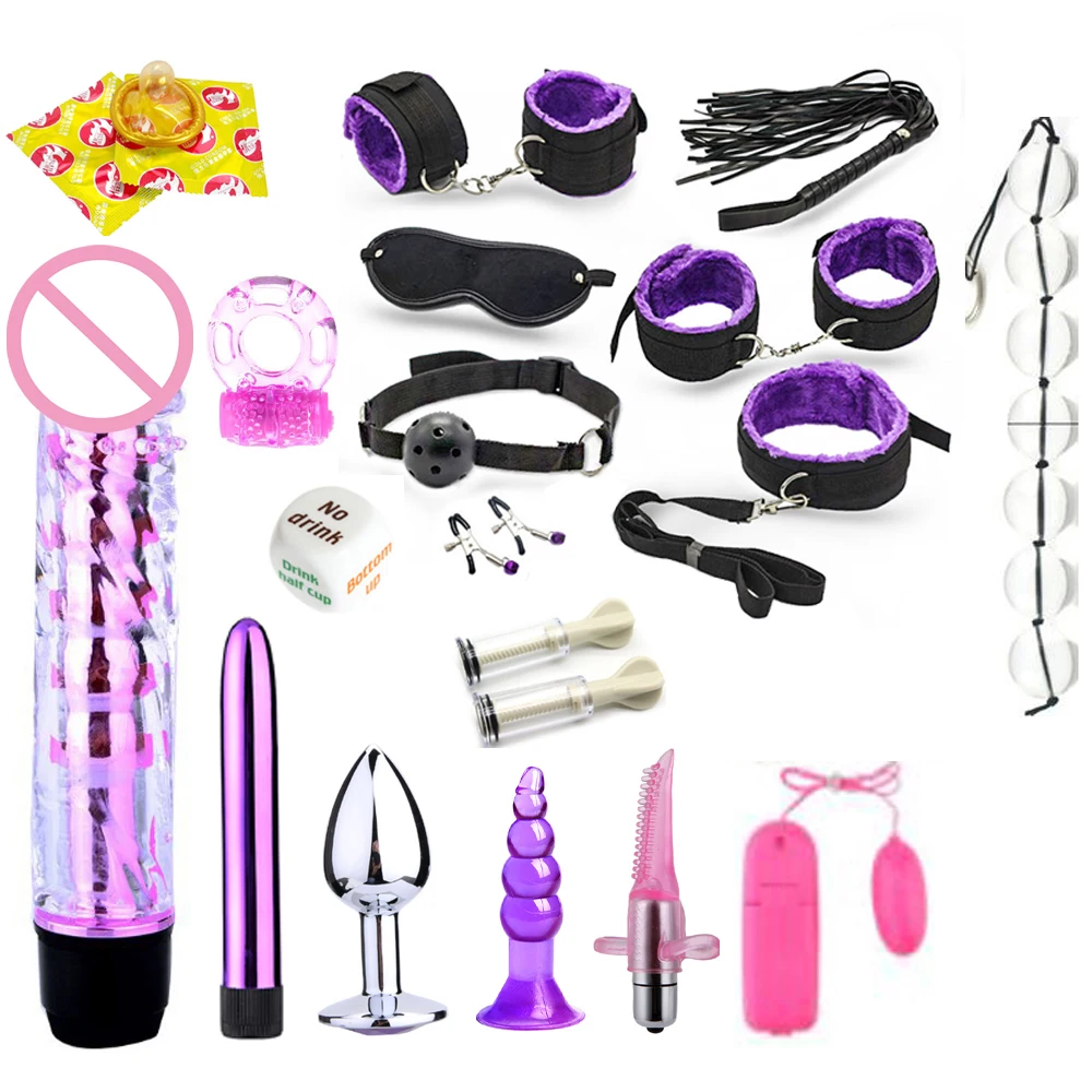 Секс комплект продуктов для взрослых фаллоимитатор вибратор и анальные пробки