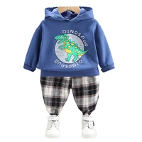 new spring toddler casual costume autumn baby girls cartoon clothes children boys fashion hoodies pants 2pcsset kids tracksuits