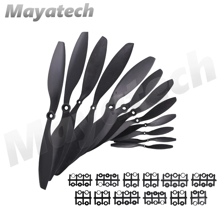 1 пара пропеллеров Gemfan углеродный нейлоновый пропеллеры CW/CCW Для RC Quadcopter 8038 9047 1045