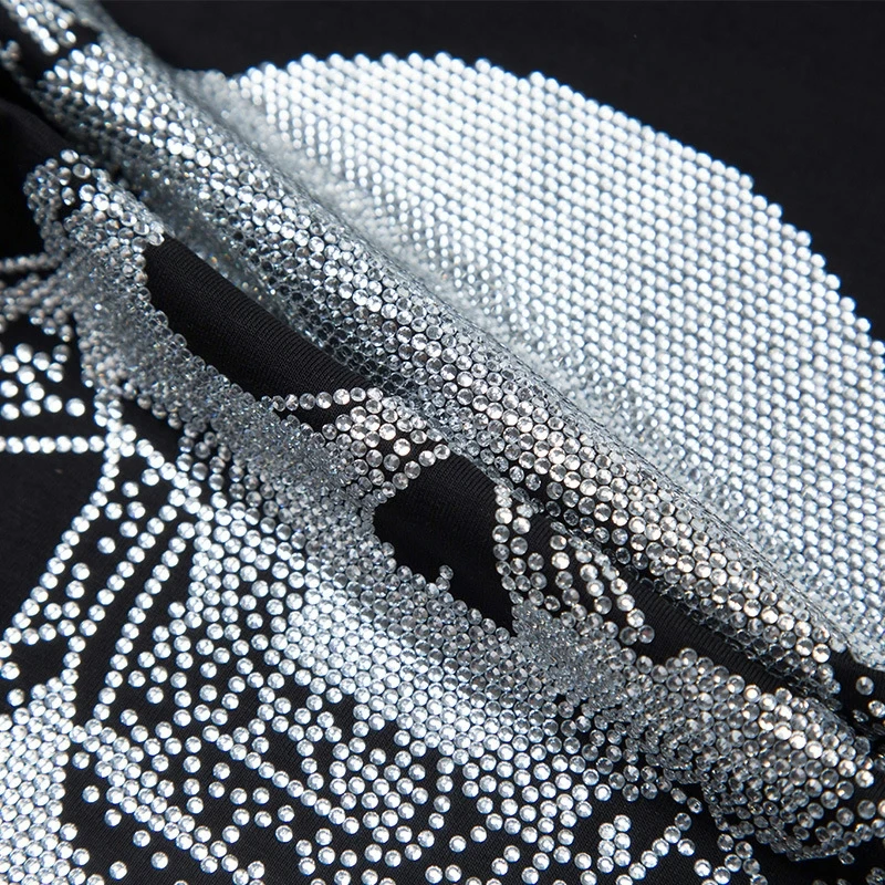 

2021 Autumn Men 's Diamond Stone Pullover Sweater Knitted Cashmere Jumper Top