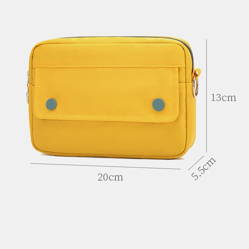 

Waterproof Canvas Multi Layers Desktop Storage Folder Organizer Bag