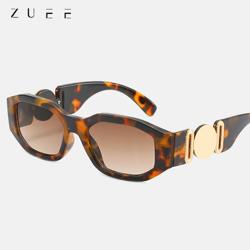 

ZUEE Avatar Decorative Men Sunglasses Irregular Small Frame Women Sunglasses Personalized Metal Fashion Go UV400 2020