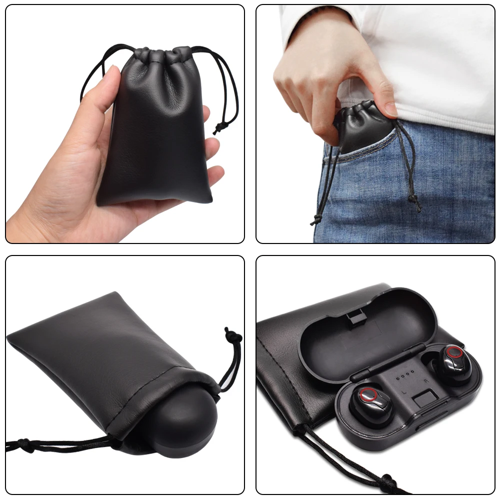 Deelife TWS Bluetooth 5 0 наушники гарнитура беспроводные коробка для зарядки Handsfree