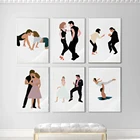 Постер криминальной художественной печати, классический постер фильмов, греческий минималистичный настенный постер, танцевальная Картина на холсте, настенные картины, домашний декор