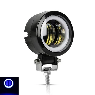 1pcs R Blue halo YAIT 3 дюйма 20 Вт Светодиодный светильник для работы с широким пучком 12 В 24 В для внедорожников, лодок, 4X4, светодиодный 3 дюйма - Цвет: 1pcs R Blue halo