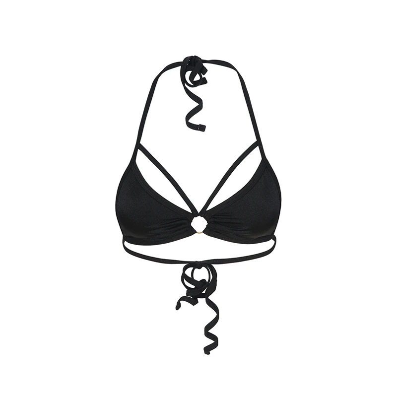 Missomo Новый Модный женский черный простой сексуальный кружевной бюстгальтер