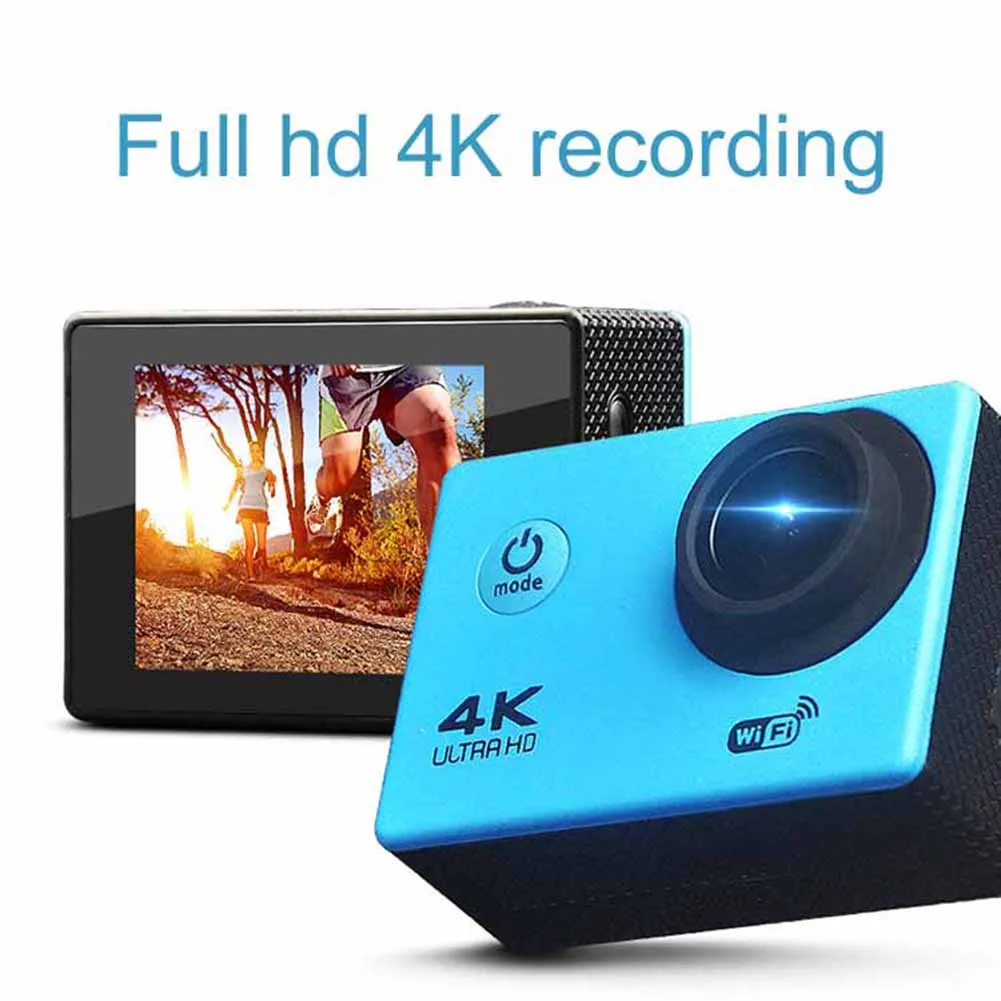 Ultra HD 4K 1080P WiFi 16 Megas Спортивная Экшн-камера водонепроницаемая DVR видеокамера |