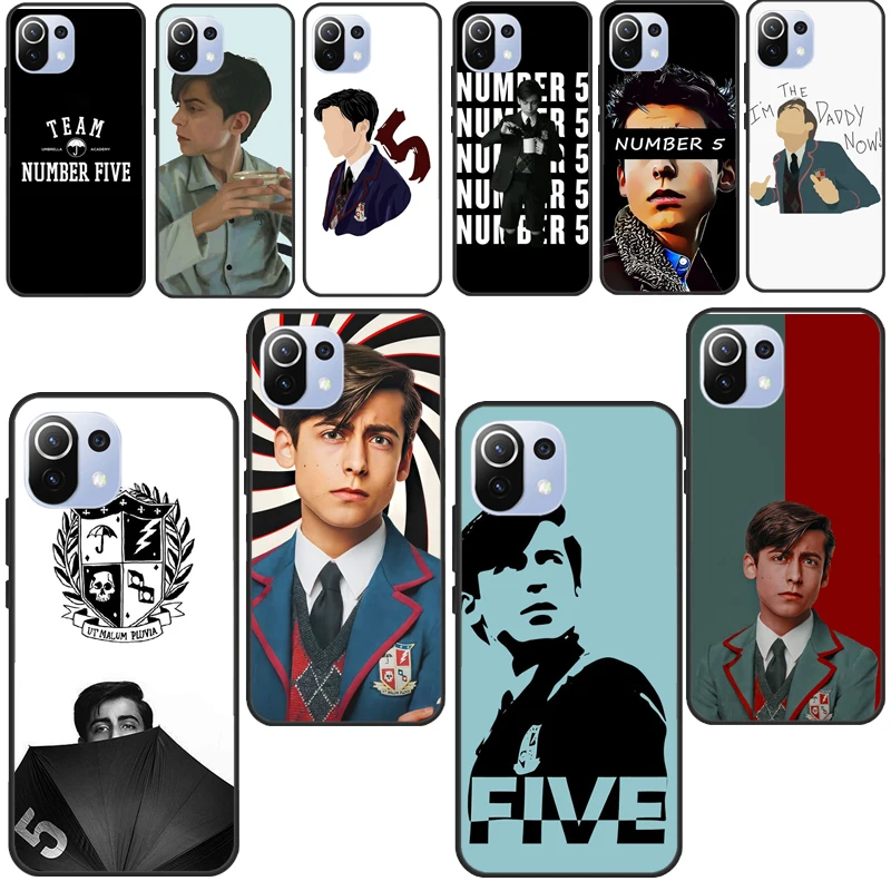 Чехол Aidan Gallagher Number Five для POCO X3 Pro M3 F2 F3, Xiaomi Mi 11 Ultra 9T 10T Note 10 Lite.