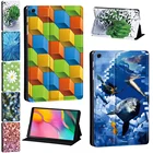 Складной чехол для планшета Samsung Galaxy Tab A 8,0, 9,7, 10,1, 10,5 дюймаTab E 9,6 дюймаTab S5e 10,5 дюймаTab S6 Lite10.4, 3D-рисунок