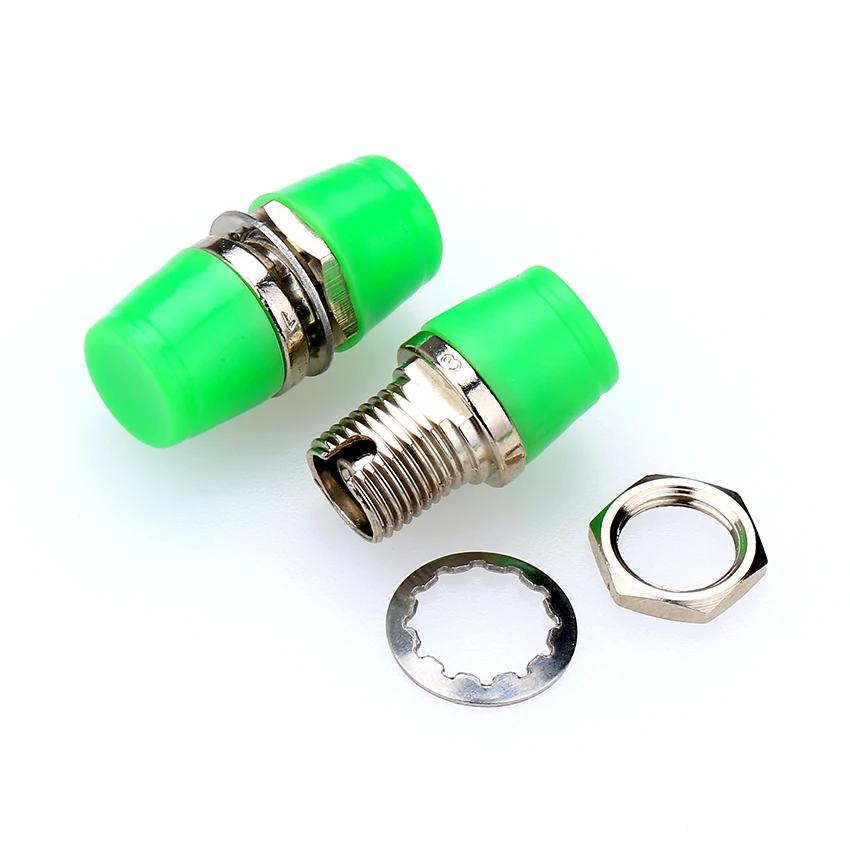 50pcs Optical Fiber Connector FC-UPC/FC-APC Small D Coupler FC-FC Singlemode Simplex Adapter | Мобильные телефоны и